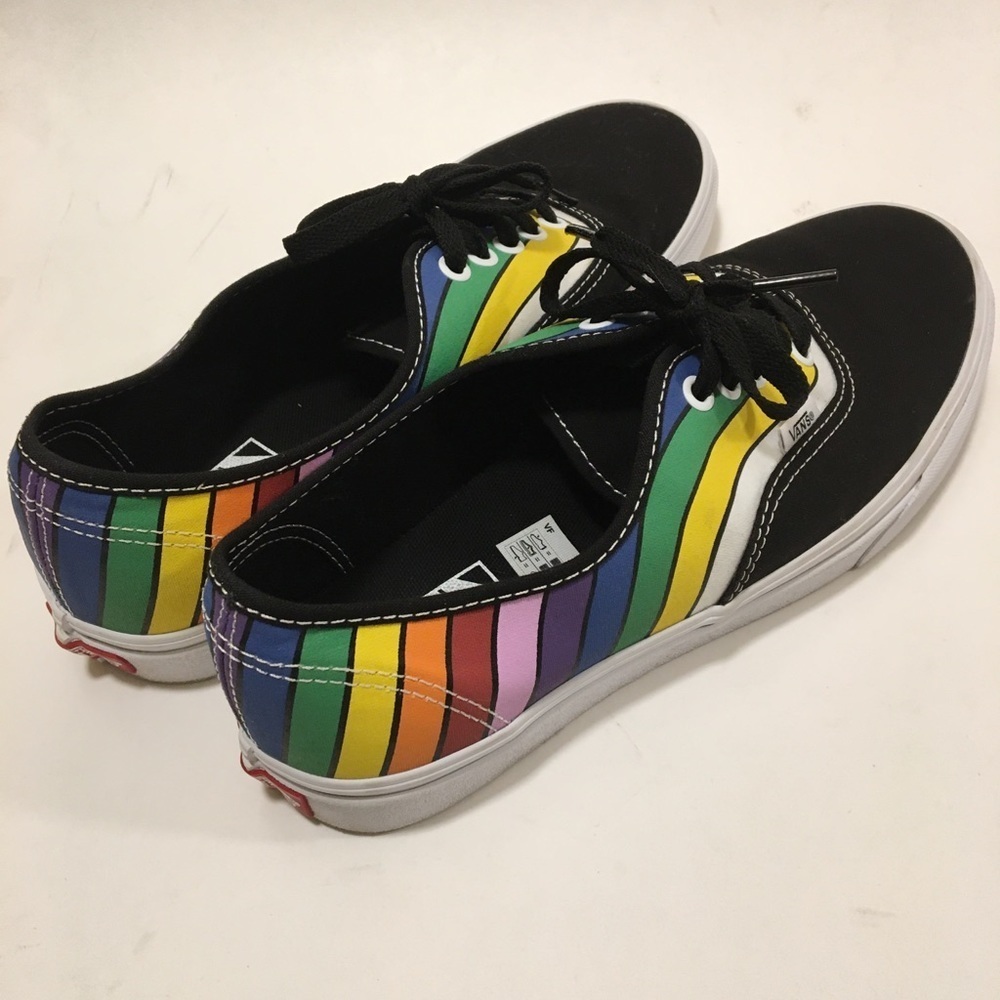 Vans Authentic Refract Blk/Tr Wht/Multi Sneakers - image 8